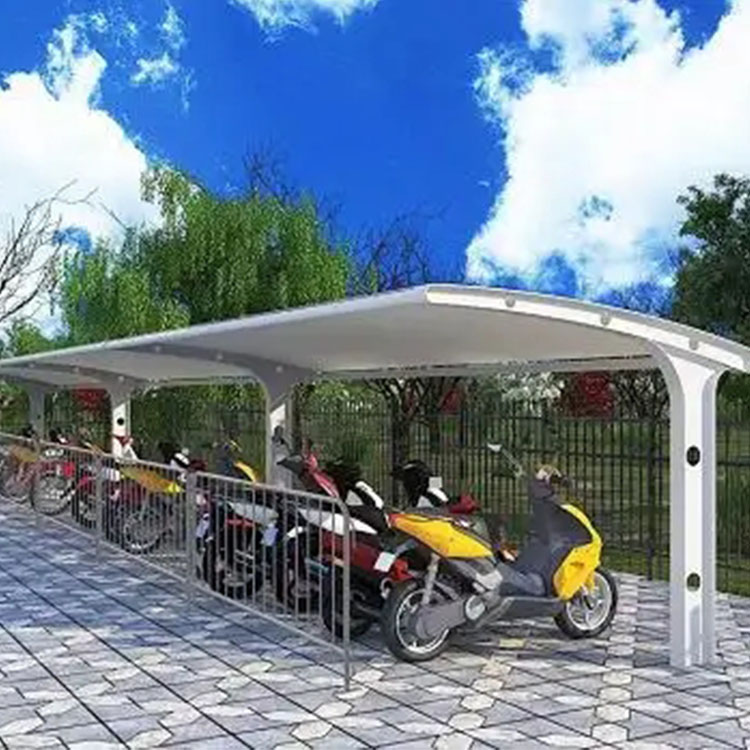 靖远县膜结构电动车棚